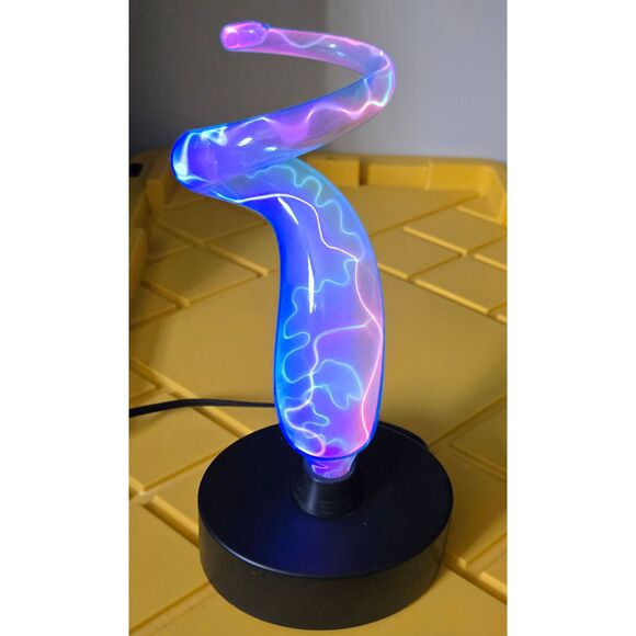 Vintage Lumisource Mini Elecrra Sculptured Y2K Touch Sensitive With Original Box - Picture 6 of 9